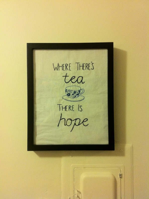 Where there's tea there's hope