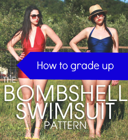 Bombshell Swimsuit Pattern  One Piece + Bikini bathing suit