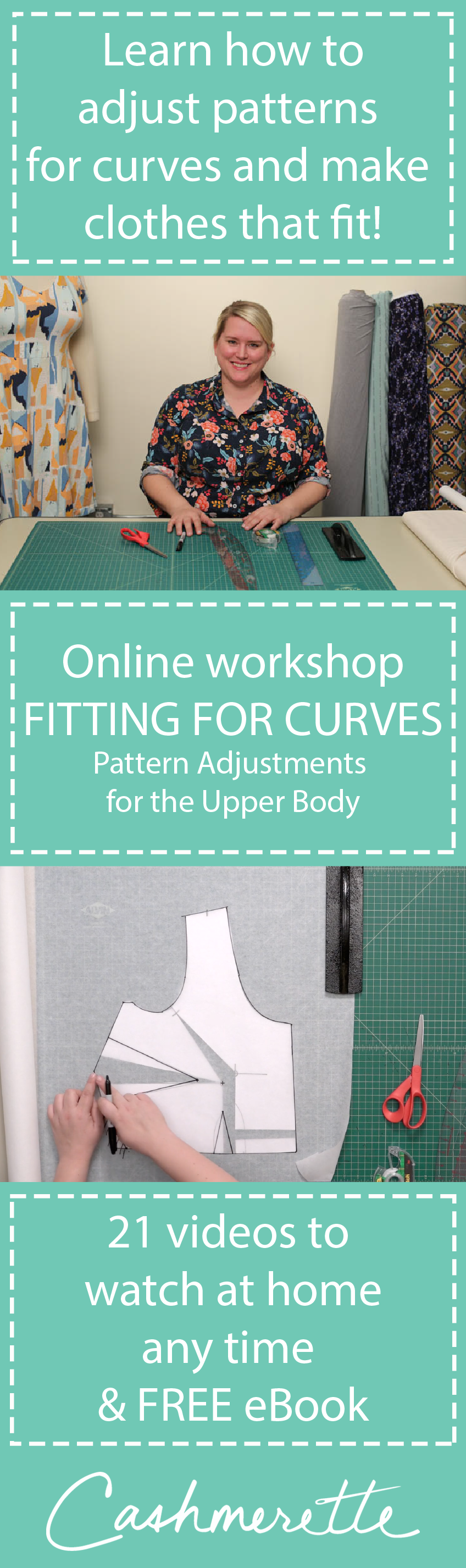 Fitting for Curves: a new online workshop that teaches you how to alter sewing patterns for curves
