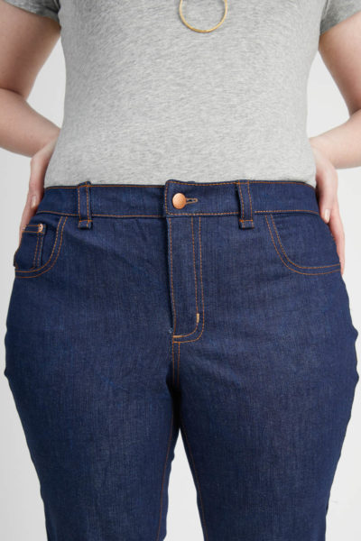 Curvy Jeans Fitting: How to Choose Your Ames Jeans Fit