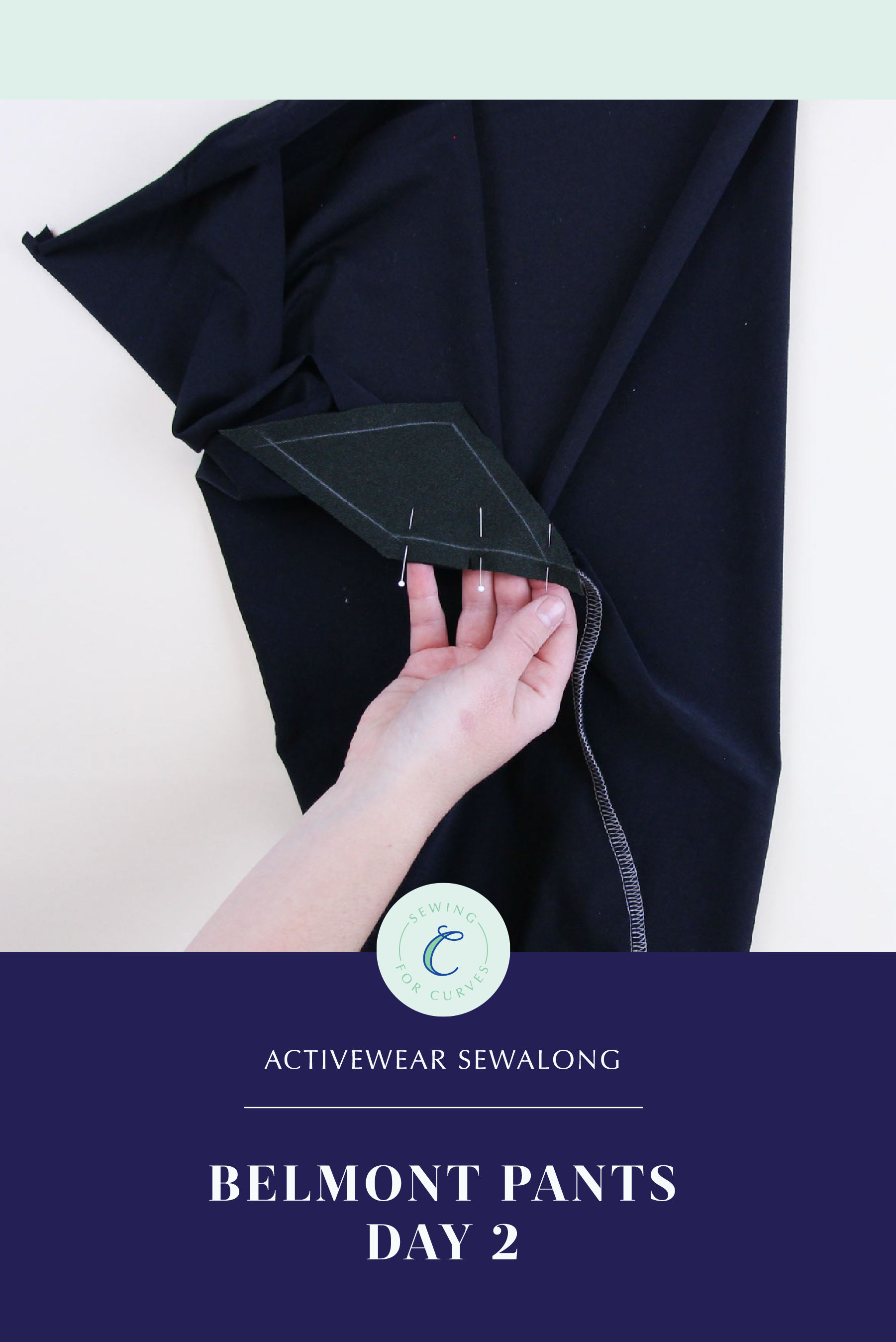 Calder Pants & Shorts Sewalong Day 3: Attach Waistband & Sew Hem |  Cashmerette