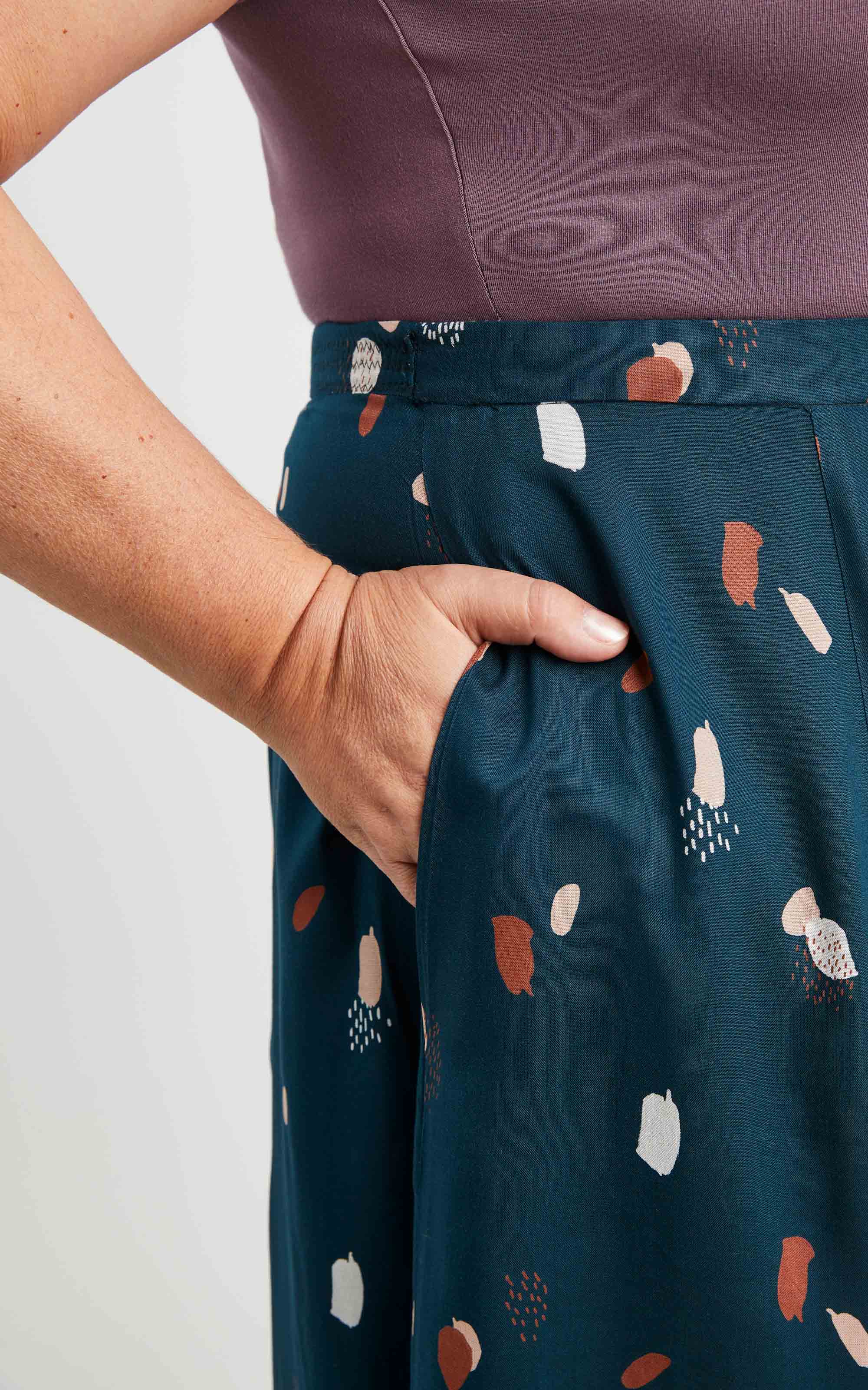 Cashmerette Holyoke Maxi Dress and Skirt sewing pattern