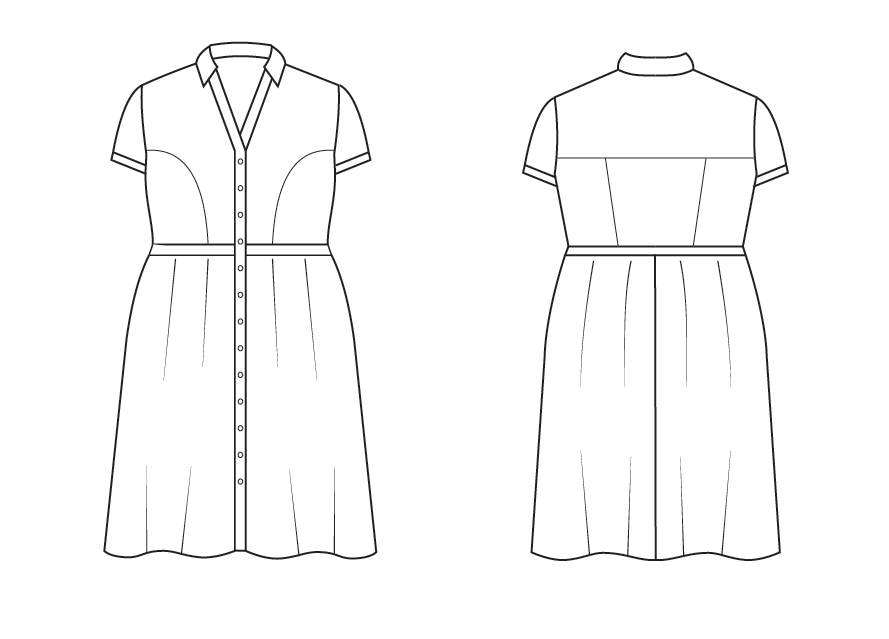 Introducing the new and improved Lenox Shirtdress! | Cashmerette