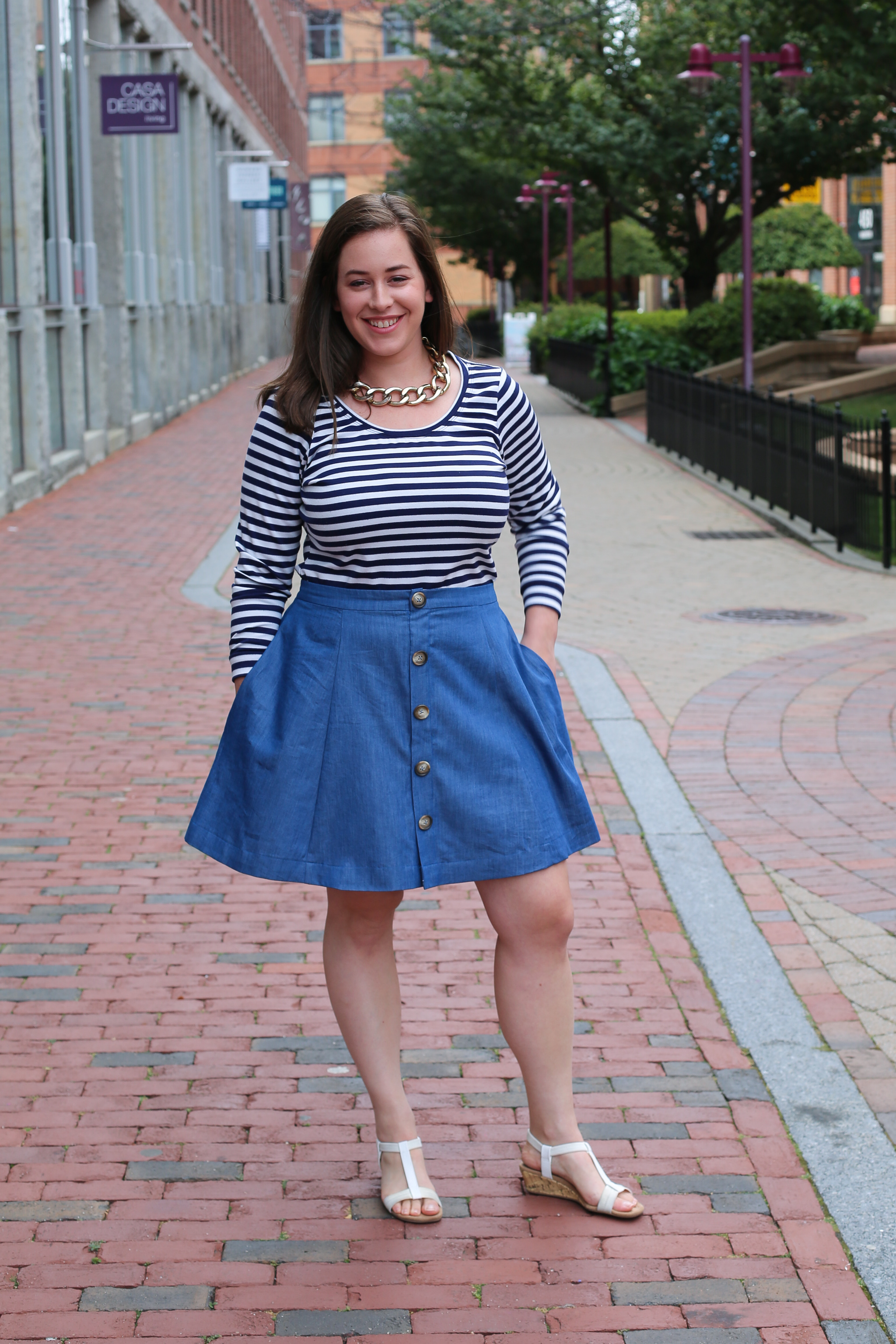 Holyoke Variation: A Swingy Above-the-Knee Skirt | Cashmerette