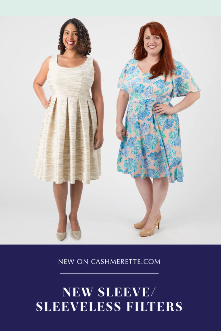 Browse Cashmerette Patterns with New Sleeves and Sleeveless Filters ...