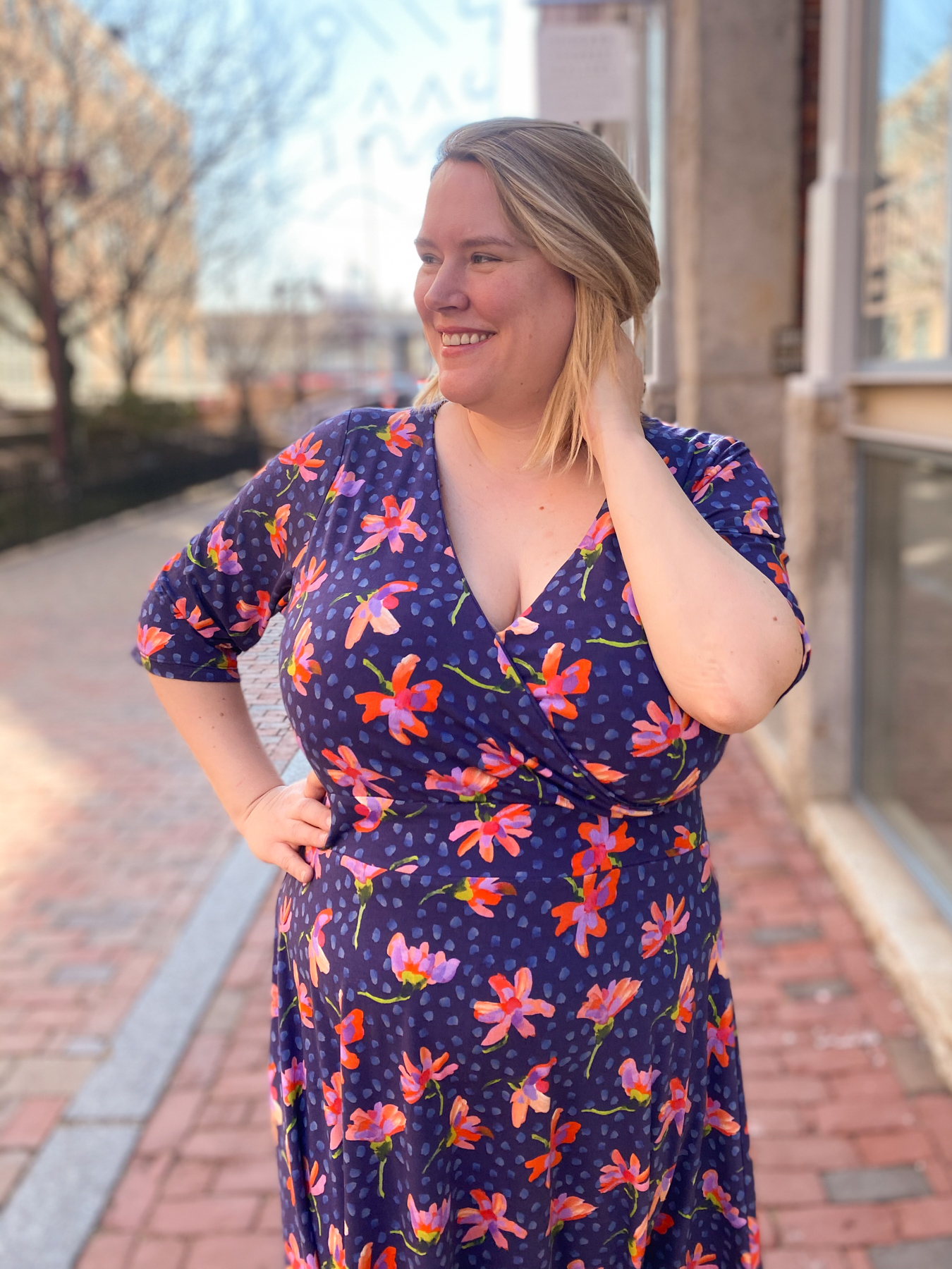 An everyday Alcott Dress for the busy Mum lifestyle | Cashmerette