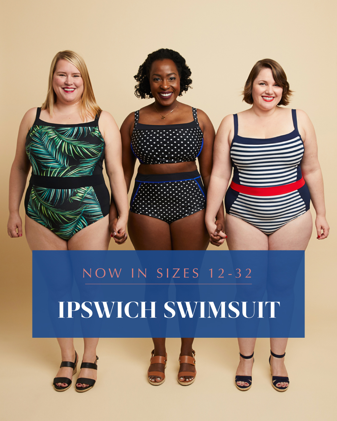 Ipswich Swimsuit in Sizes 12-32, and Introducing Cashmerette Swim