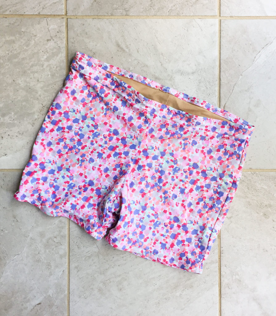 How to Sew Swim Shorts with the Belmont Leggings | Cashmerette