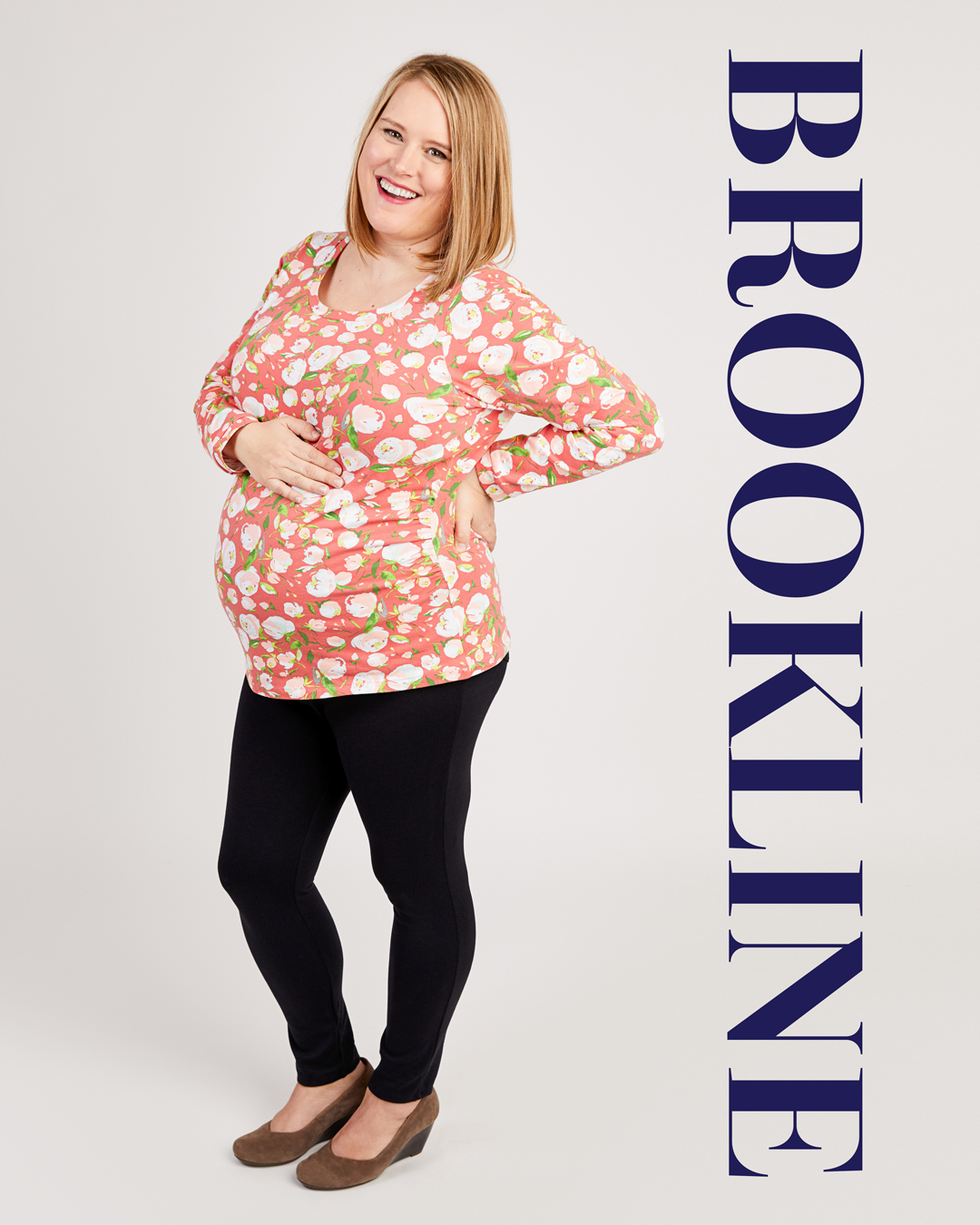 Introducing the Brookline Maternity T-Shirt and the Nursing