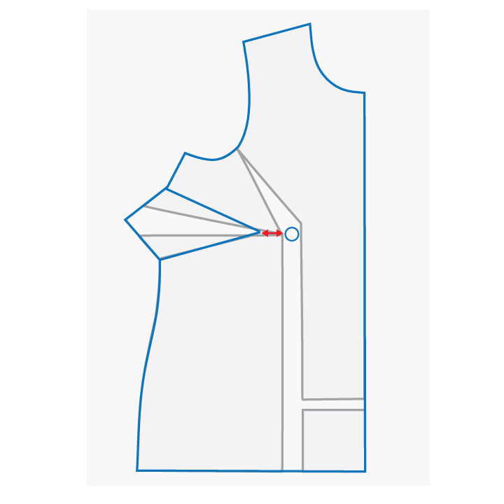 Full Bust Adjustment Guide  Giant FBA on a Dartless Knit Bodice (aka:  Adding a Dart When You Need One) – Sew Busty Community
