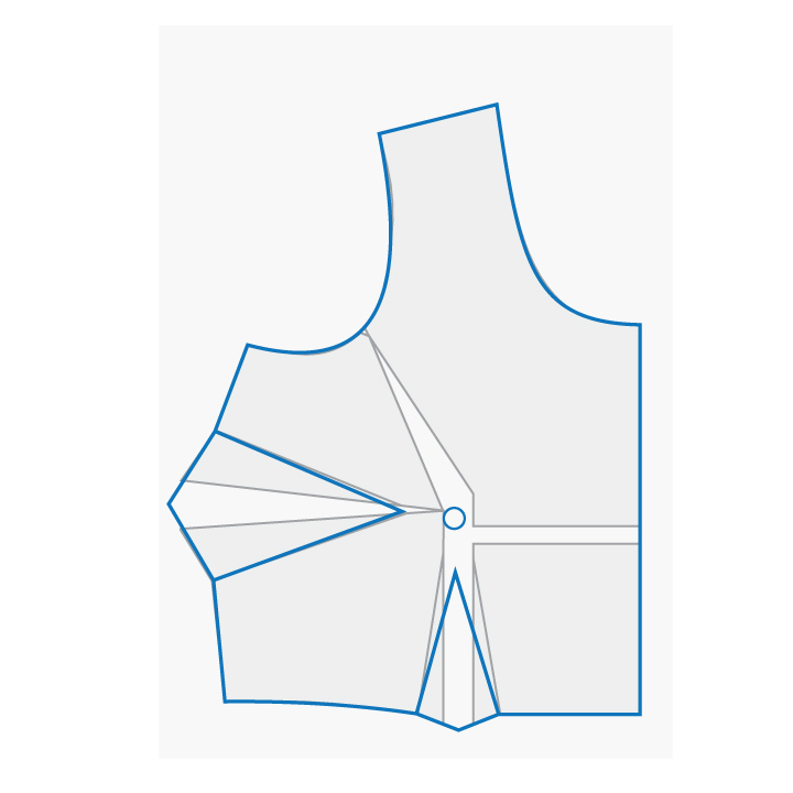 How to do a full bust adjustment without any darts » Helen's Closet Patterns