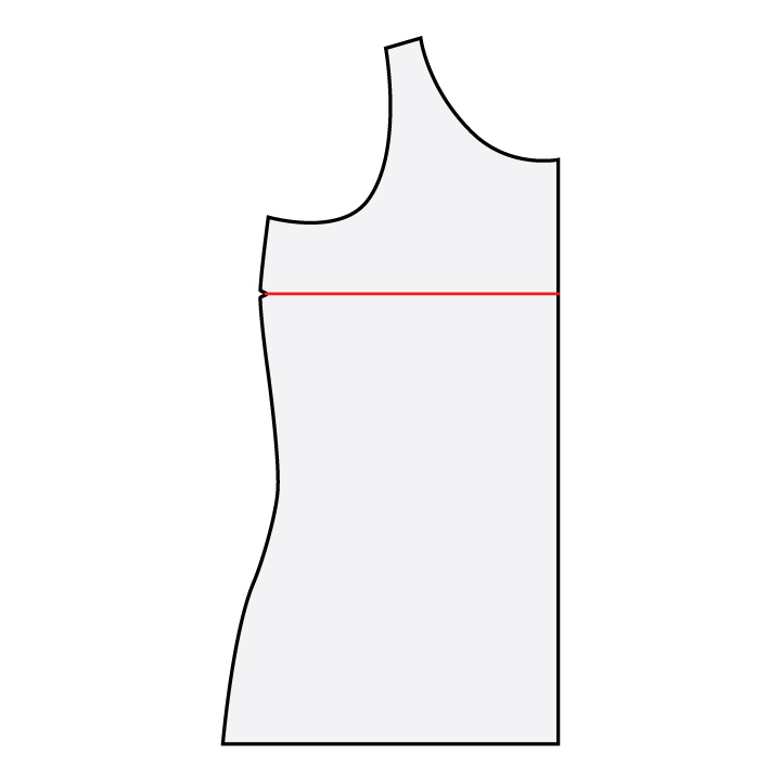How to Do an FBA on a Dartless Knit Bodice | Cashmerette