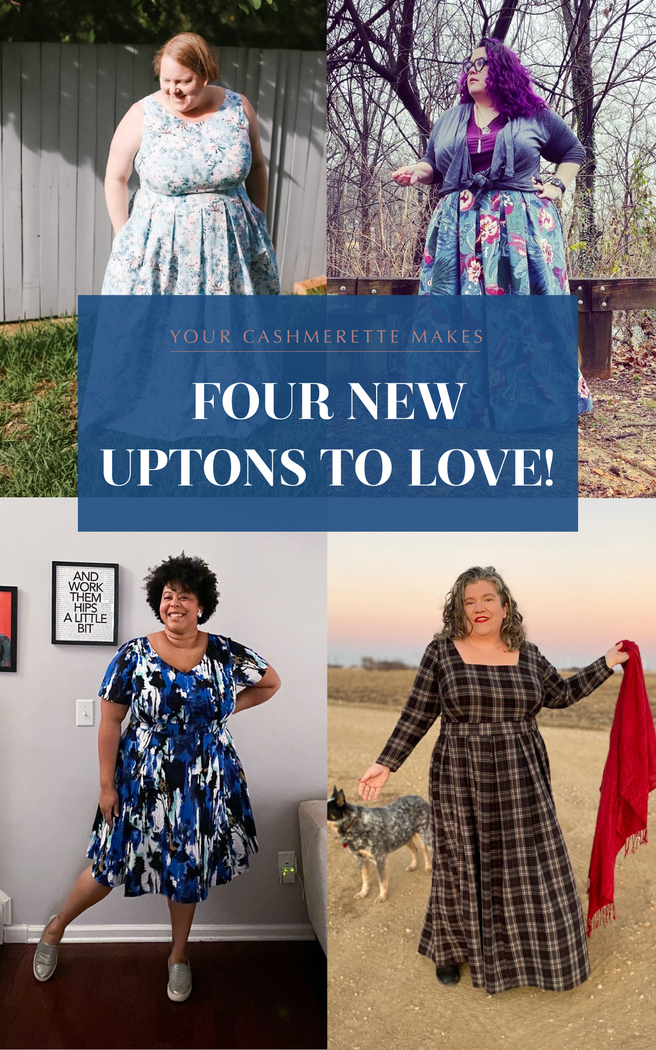 Your Cashmerette Makes: Four New Uptons to Love!