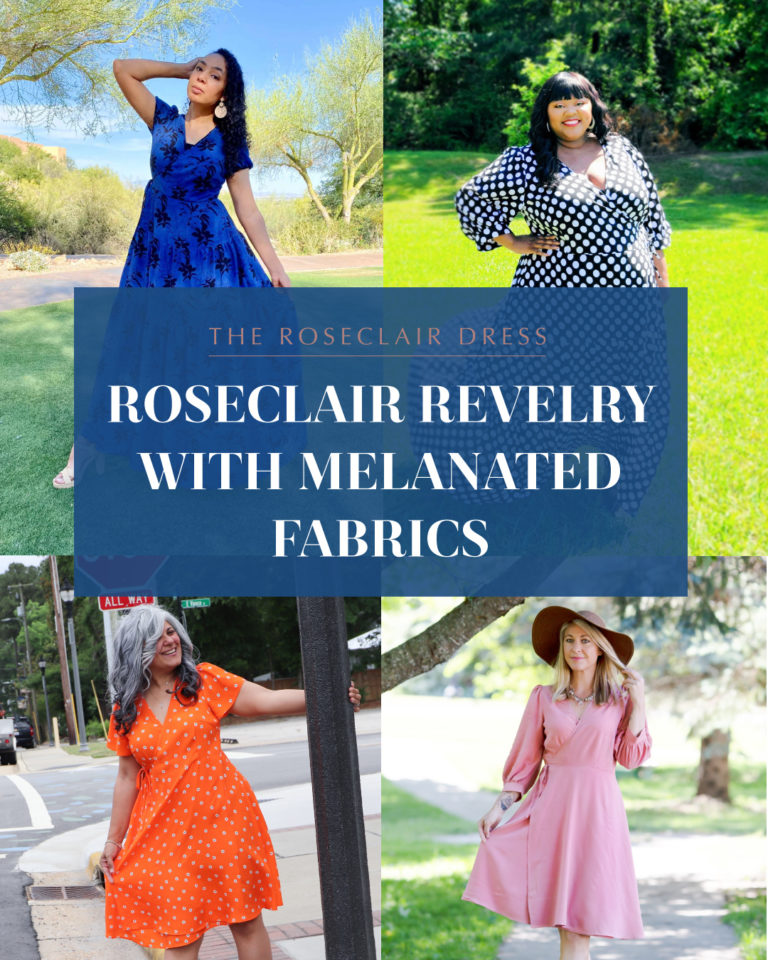 Roseclair Revelry with Melanated Fabrics | Cashmerette