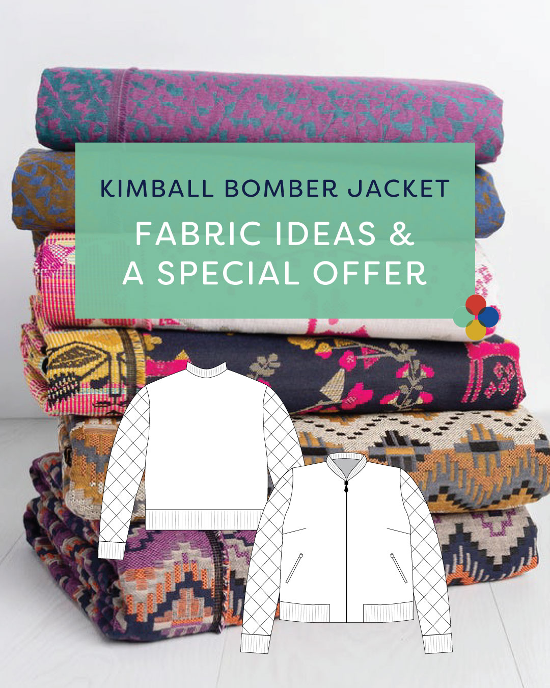 Fabric Ideas for the Kimball Bomber Jacket, and a Special Offer!