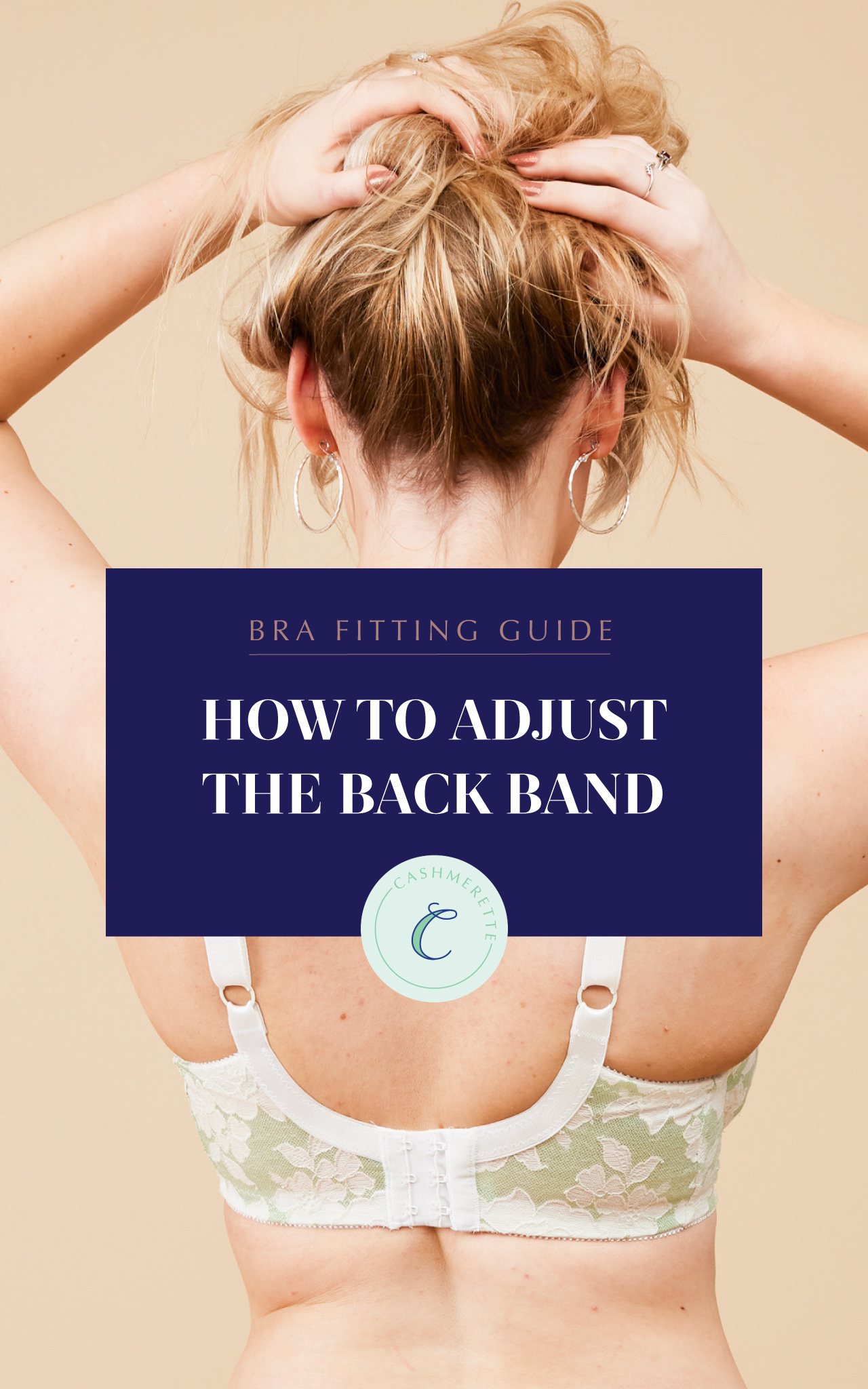 How to adjust the back band of a bra