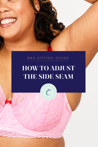 How do you shorten a bra band to achieve a better fit? Whether you