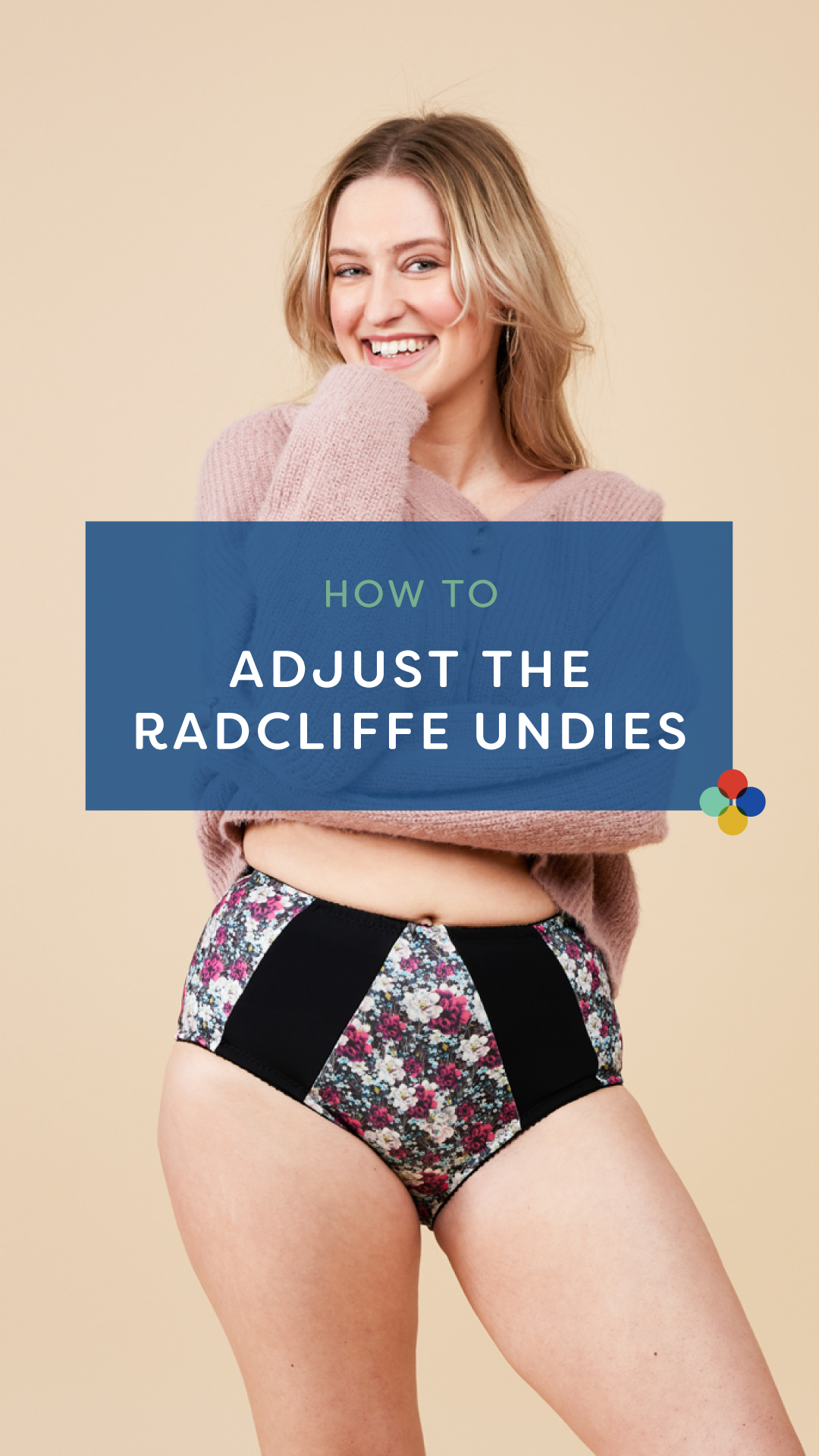 How to adjust an underwear pattern, featuring the Radcliffe Undies!