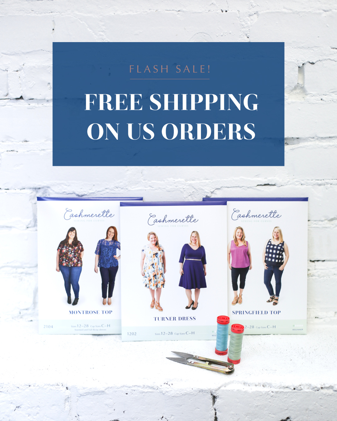 Flash sale! Free shipping on US orders
