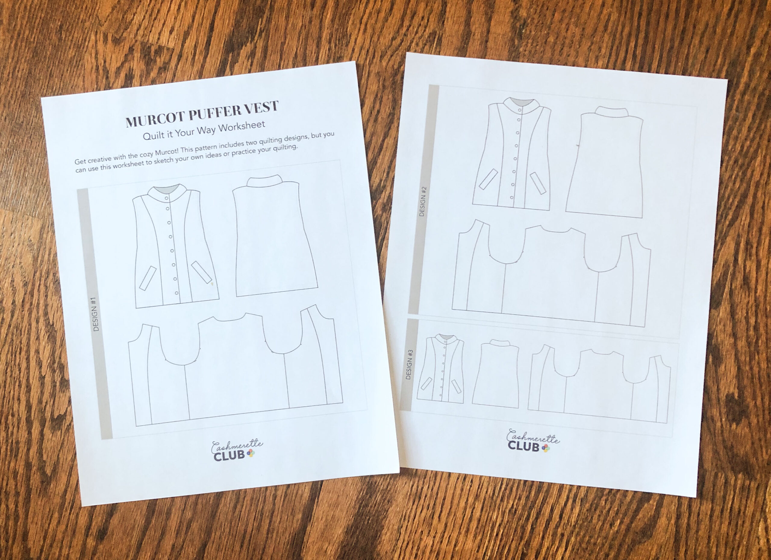 Download the Free Murcot Quilt It Your Way Worksheet | Cashmerette