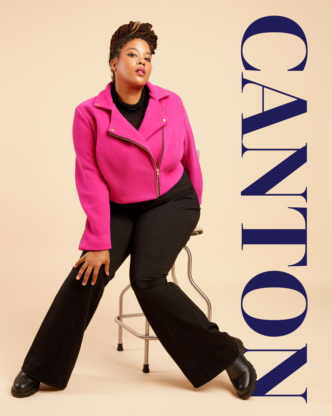 Introducing the Canton Moto Jacket sewing pattern for curves