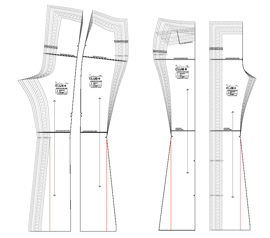 Pietra Pants & Shorts Pattern – Core Fabrics