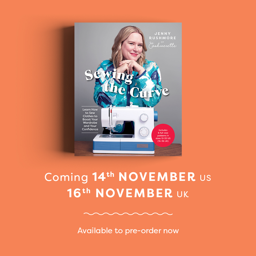 I wrote another book! Sewing the Curve available for pre-order