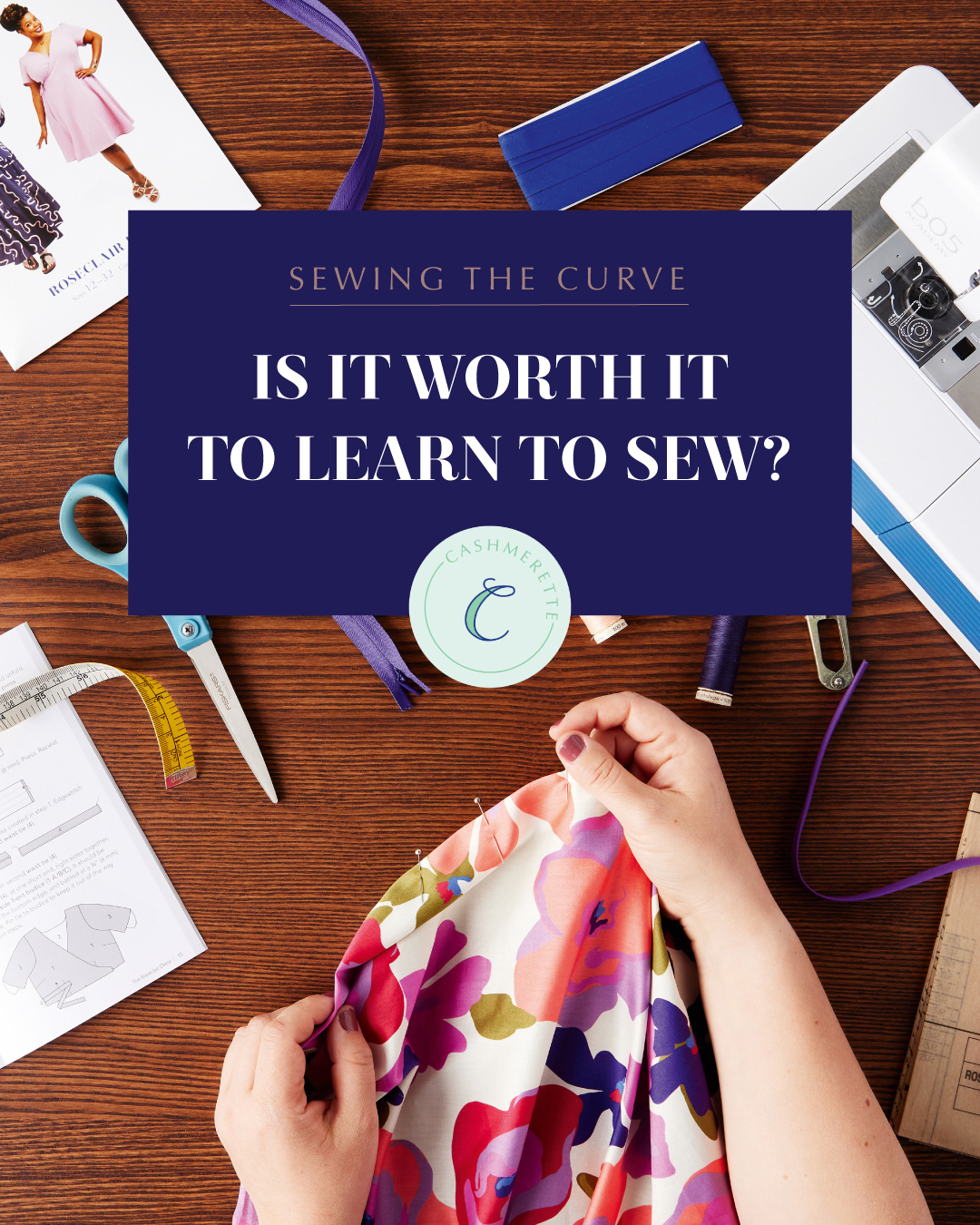 The first step for making your own clothes – sewing-plus